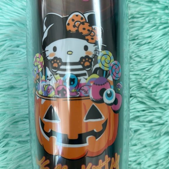 Hello kitty tumbler cup lovely hello kitty Halloween treat or trick - Picture 4 of 9